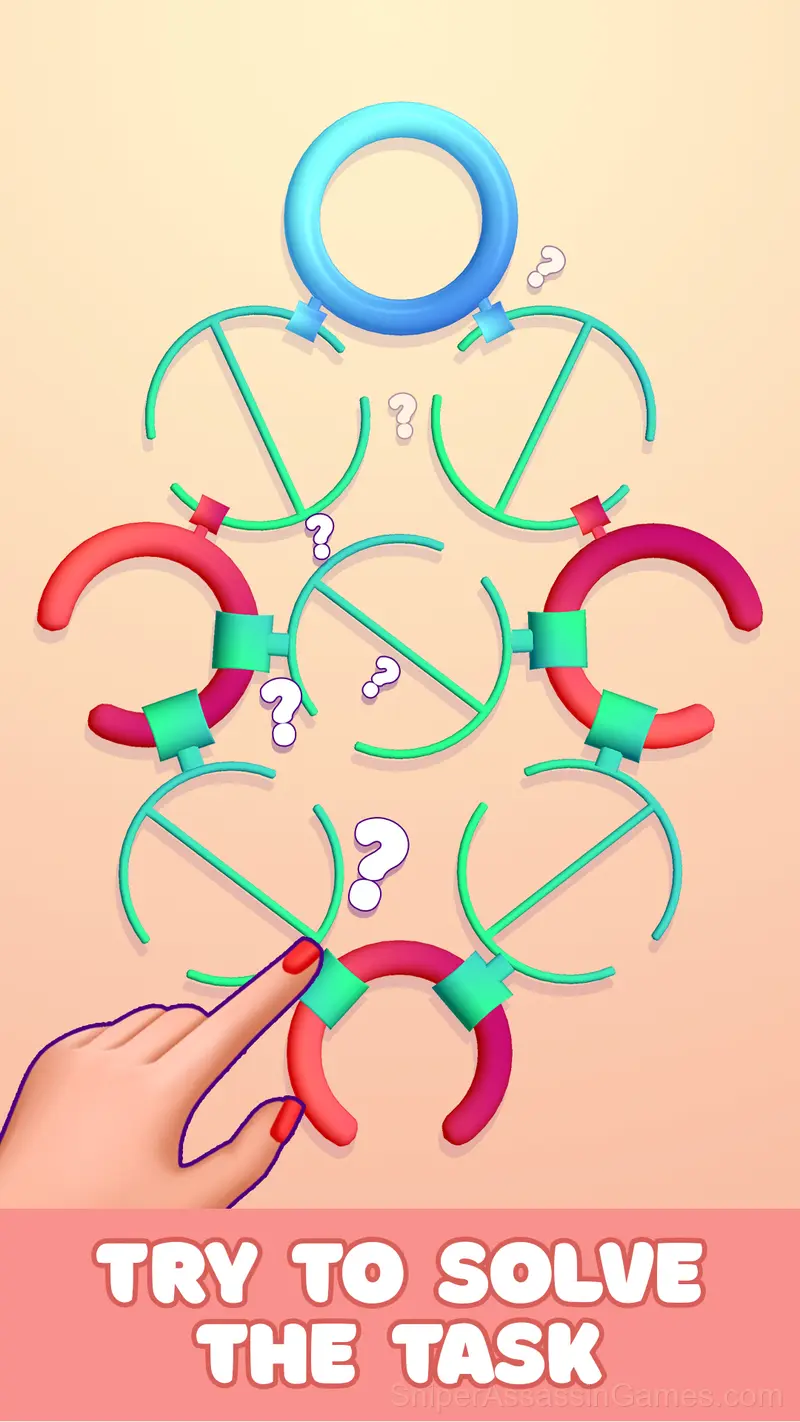 Unravel the Rings! It's a challenge! gameplay screenshot 5