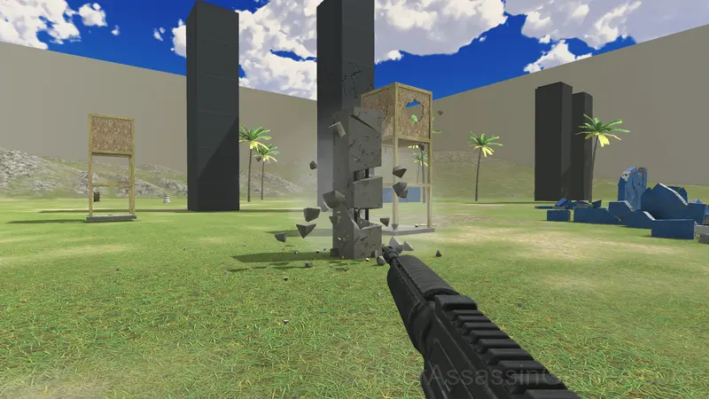 Simulator of Destruction Buildings gameplay screenshot 2