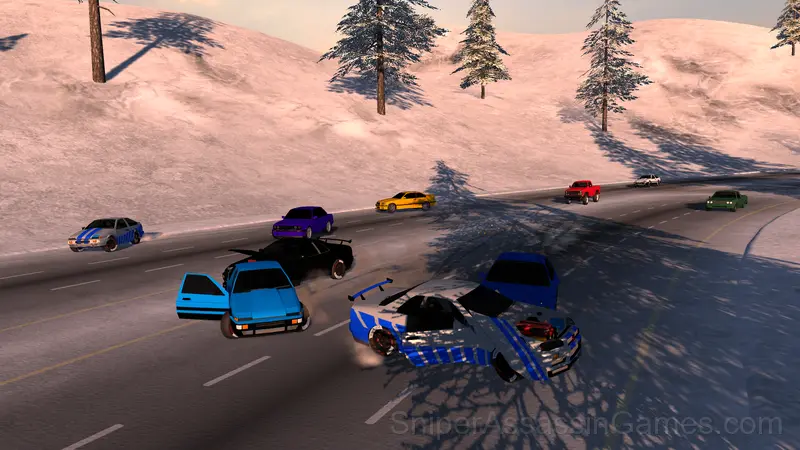 Russian fast and Furious - Destruction Cars gameplay screenshot 1