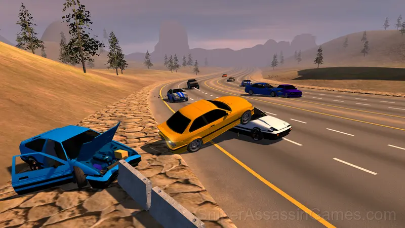 Russian fast and Furious - Destruction Cars gameplay screenshot 2