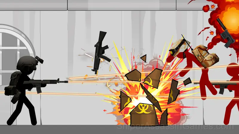 Stick It Warfare gameplay screenshot 1