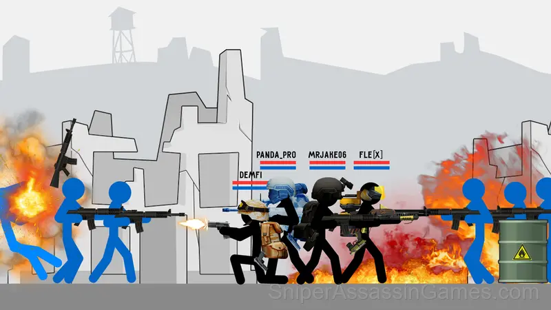 Stick It Warfare gameplay screenshot 3