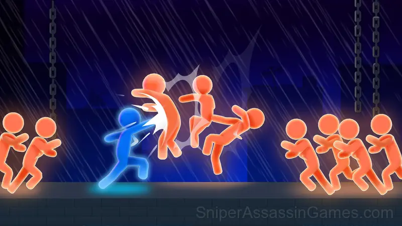 Stick It Battle gameplay screenshot 1