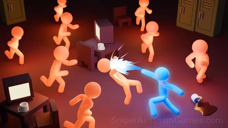 Stick It Battle gameplay screenshot 4