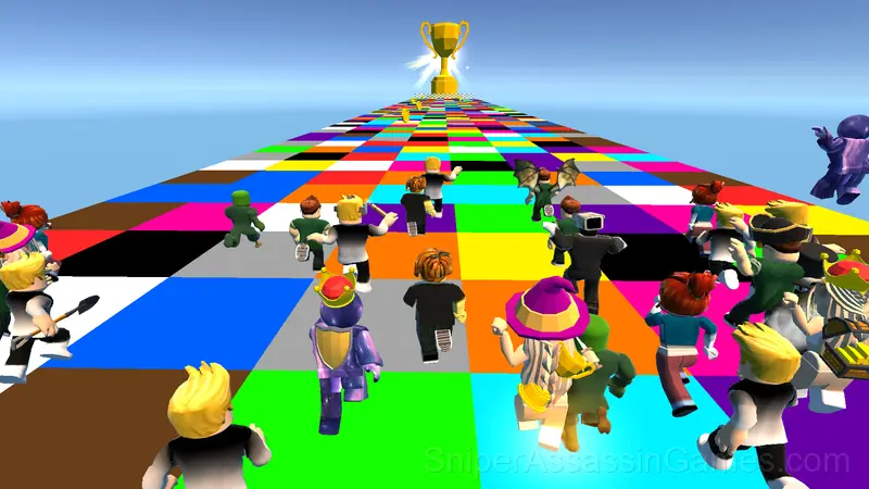 Stand on the right color, Robby! gameplay screenshot 4