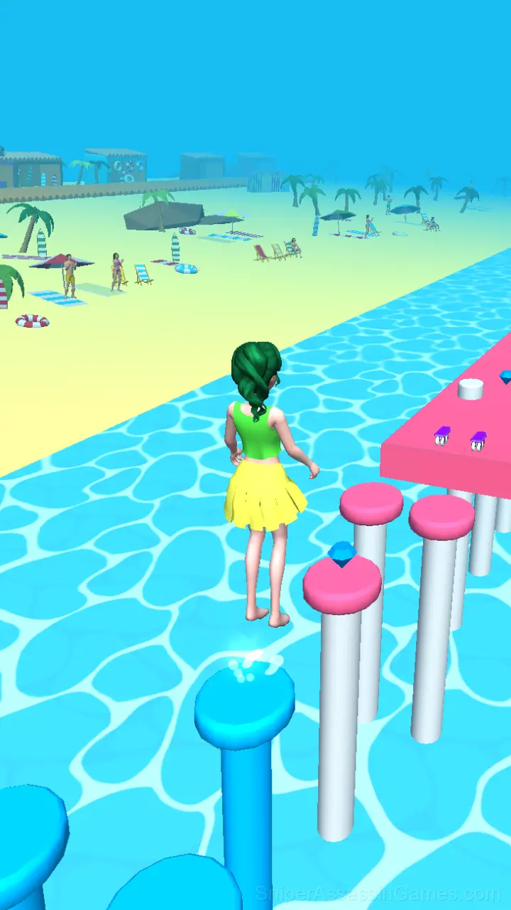 Girl Jump gameplay screenshot 1