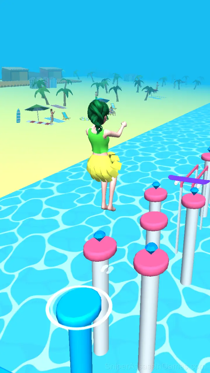 Girl Jump gameplay screenshot 2