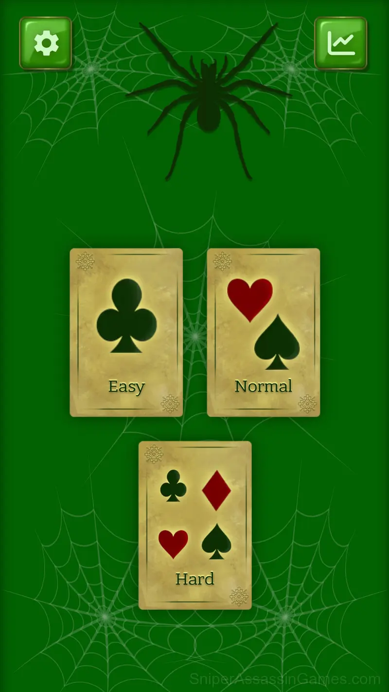 Spider Solitaire 2024 gameplay screenshot 2
