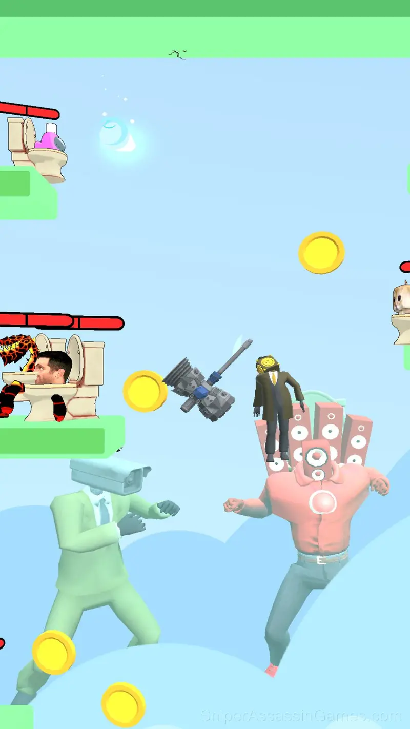 DrillMan Titans gameplay screenshot 2