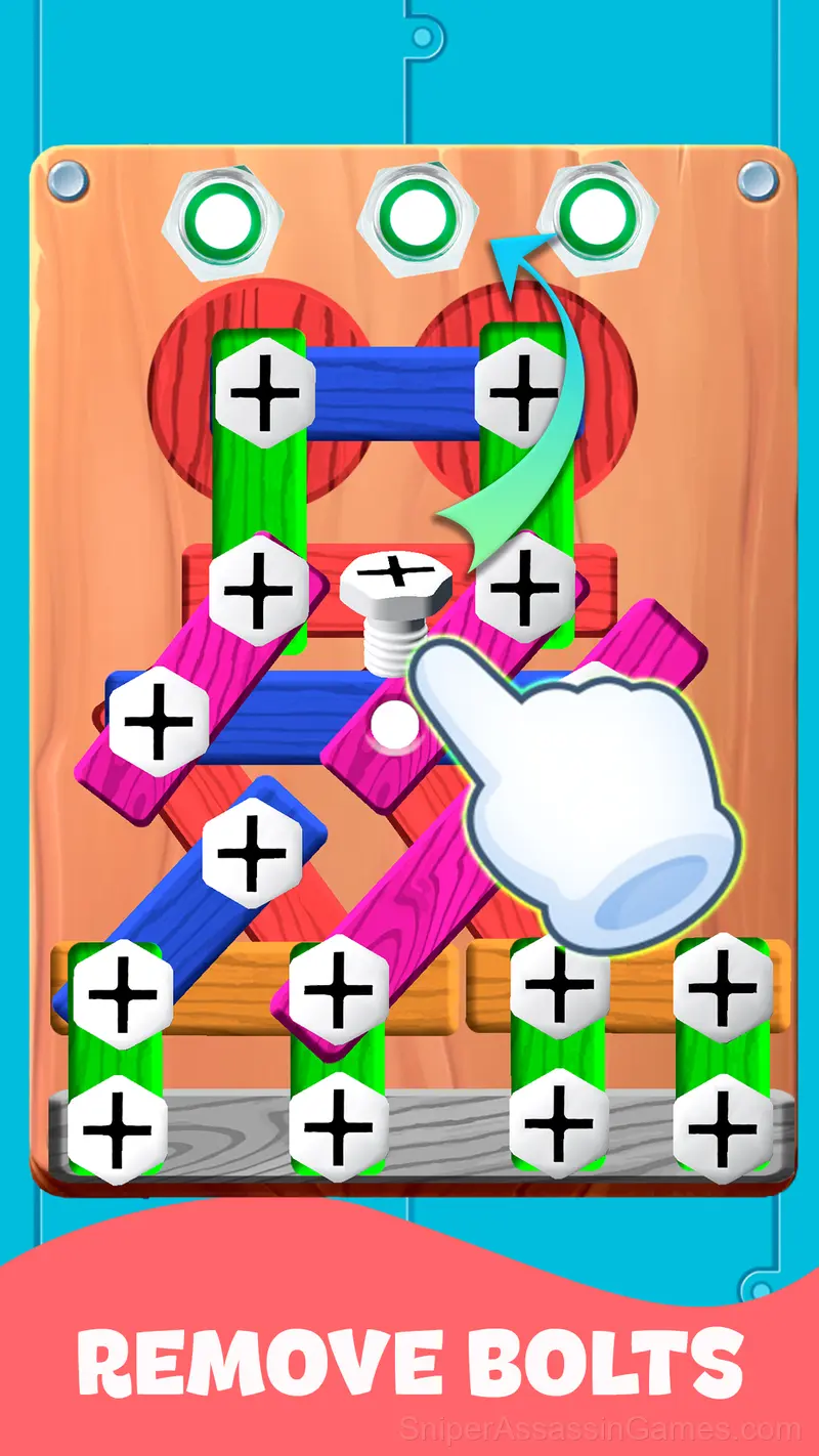 Bolts Puzzle: Nuts & Screw Pin gameplay screenshot 1