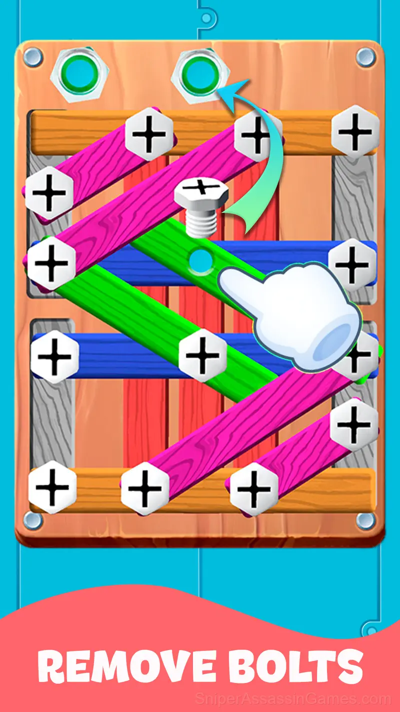 Bolts Puzzle: Nuts & Screw Pin gameplay screenshot 2