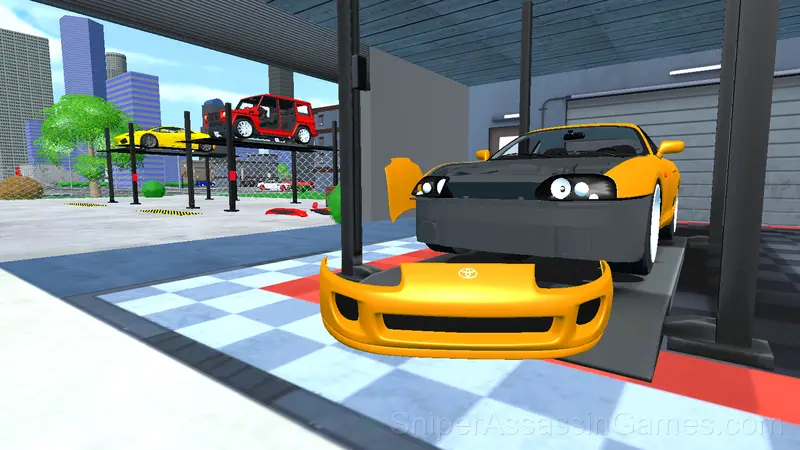Automechanic: Build Car 3D! gameplay screenshot 1