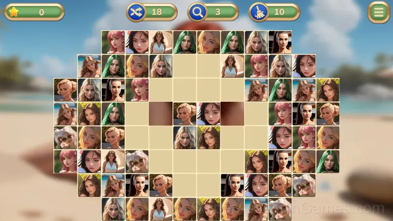 Mahjong for full-grown gameplay screenshot 1