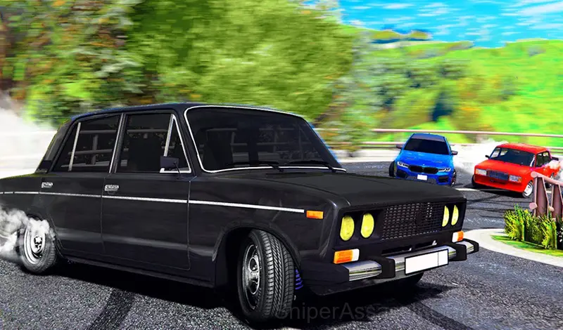 Play Russian Drift Racing: Through A Living City