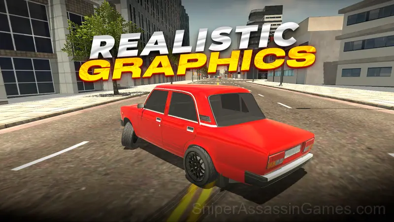 Russian Drift Racing: Through A Living City gameplay screenshot 2