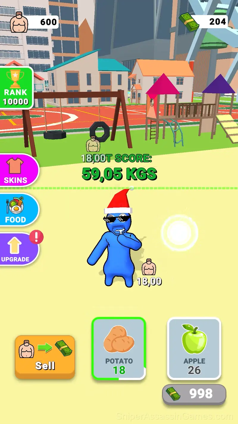 Gluttony: Clicker gameplay screenshot 1