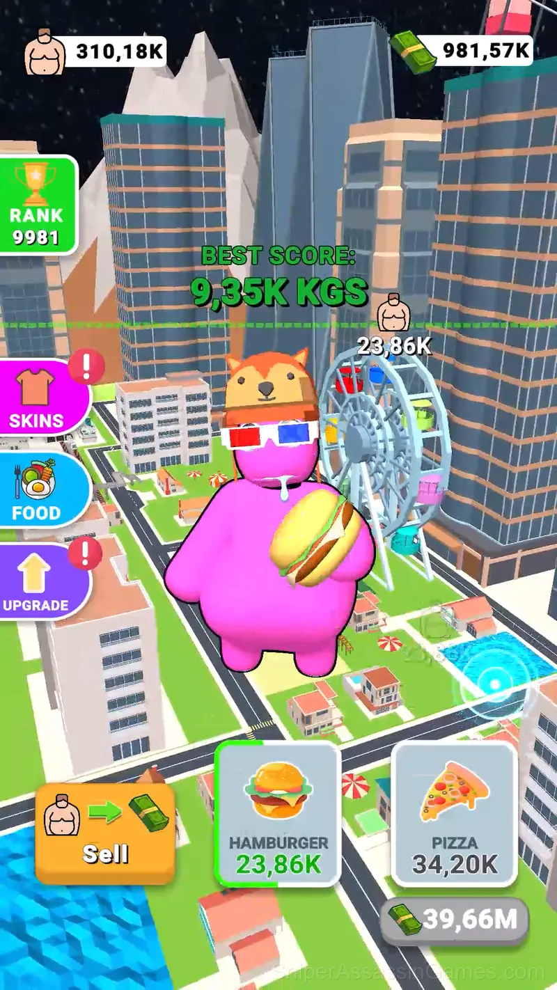 Gluttony: Clicker gameplay screenshot 3