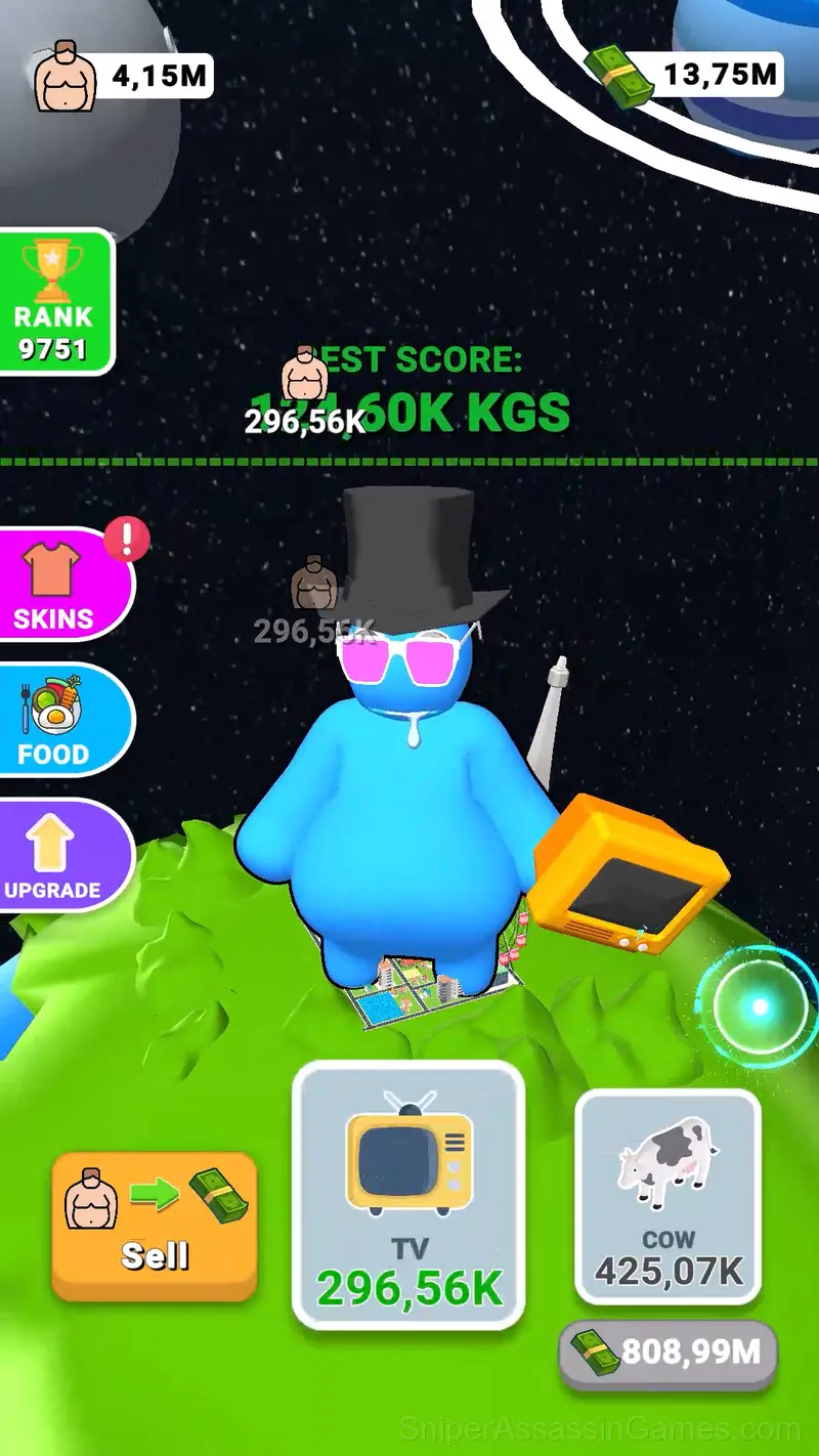 Gluttony: Clicker gameplay screenshot 4