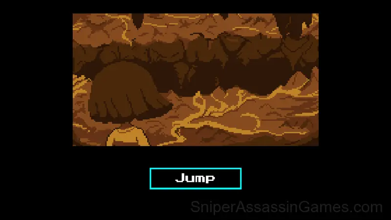 Frisk's Undertale gameplay screenshot 1