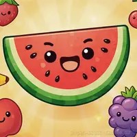 Merge fruits: Fold the Watermelon!
