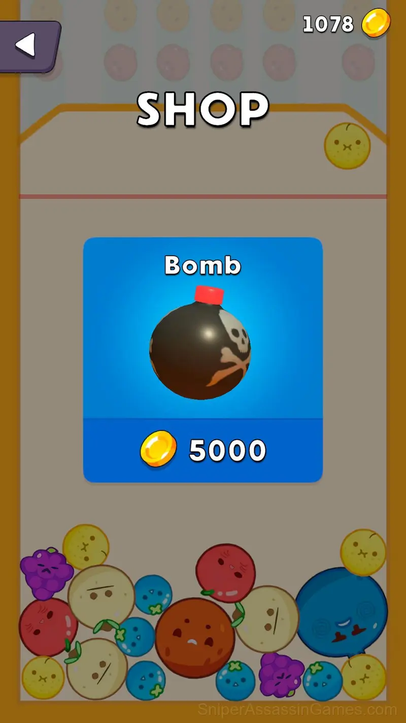 Merge fruits: Fold the Watermelon! gameplay screenshot 2
