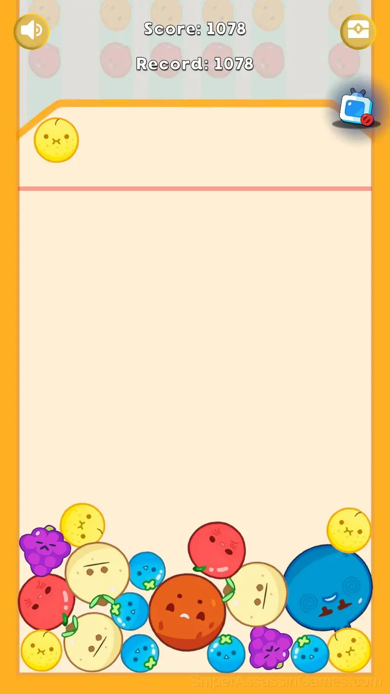 Merge fruits: Fold the Watermelon! gameplay screenshot 3