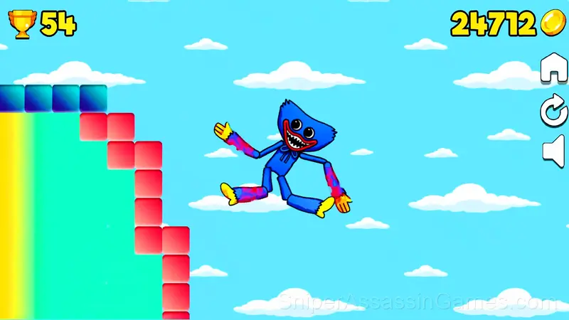 Digital Circus Fall Pomni Ragdoll gameplay screenshot 6