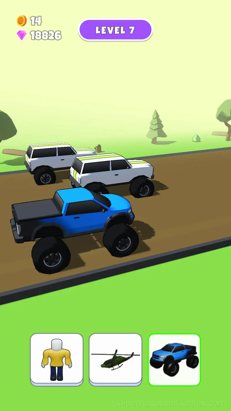 Robbi : Racing Transformation gameplay screenshot 1