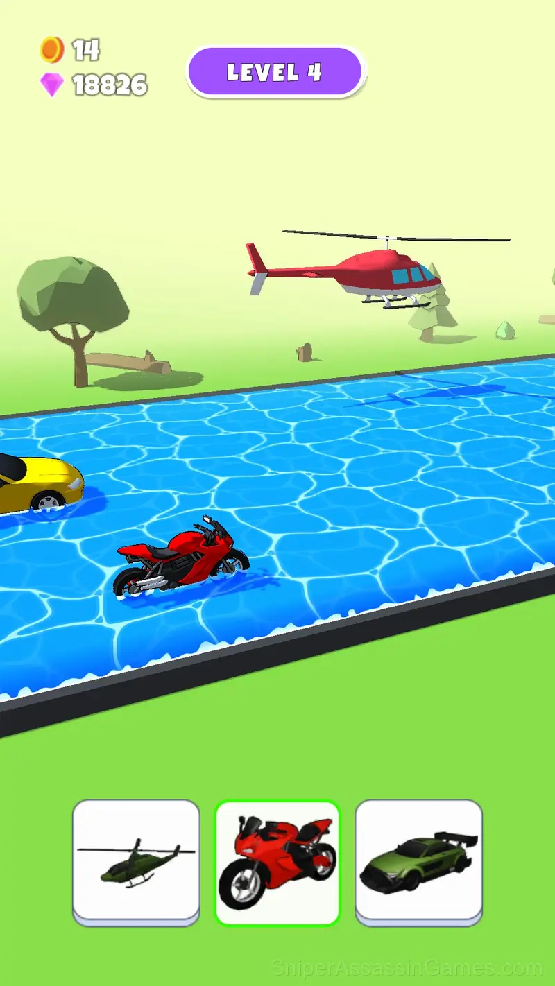 Robbi : Racing Transformation gameplay screenshot 2
