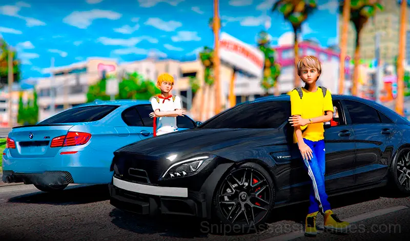 Play Two-Player Racing: BMW vs Mercedes Drift