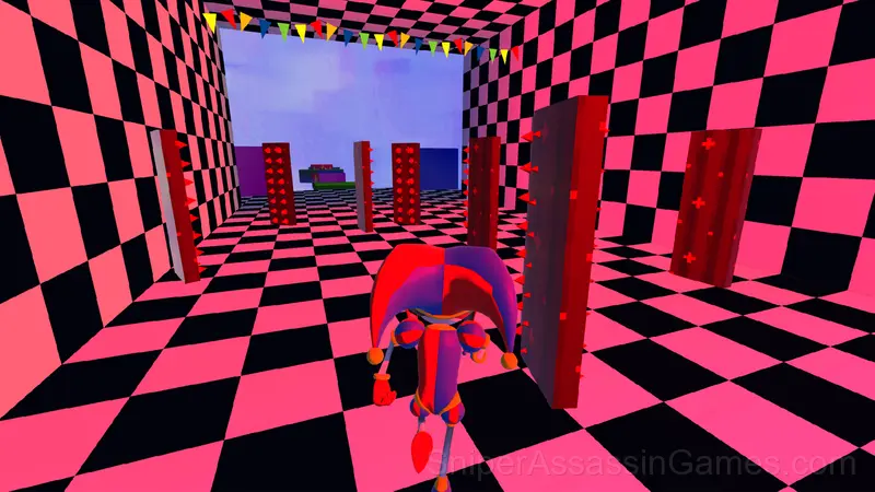 Digital Circus: Parkour with Pomni gameplay screenshot 2