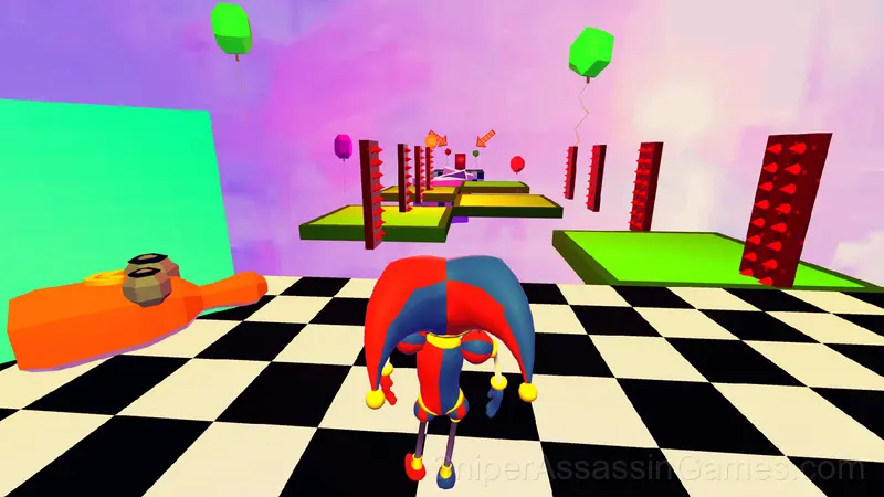 Digital Circus: Parkour with Pomni gameplay screenshot 4