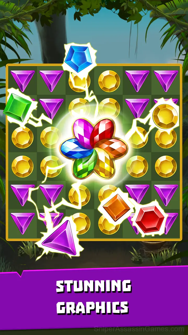 The Lost City - Match 3 gameplay screenshot 2