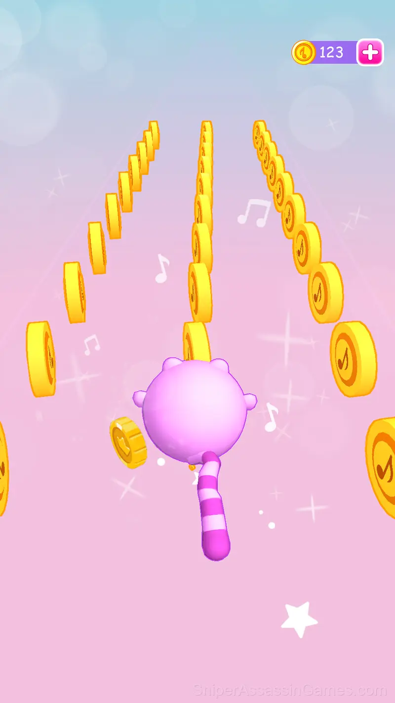 Jump in Rhythm to the Hit! Cat Disco! gameplay screenshot 5