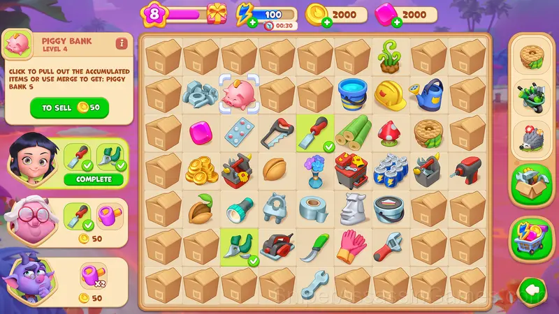 Lucy`s Ville gameplay screenshot 5