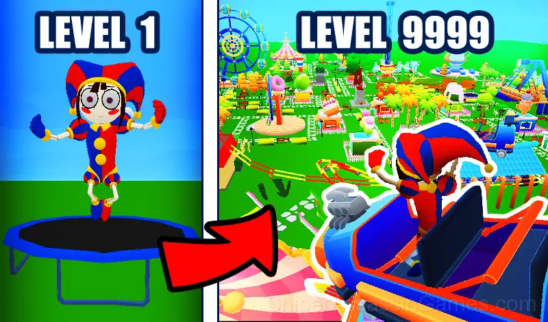 Play Build Amusement Park with Pomni