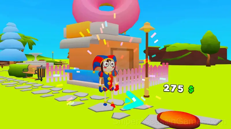Build Amusement Park with Pomni gameplay screenshot 4