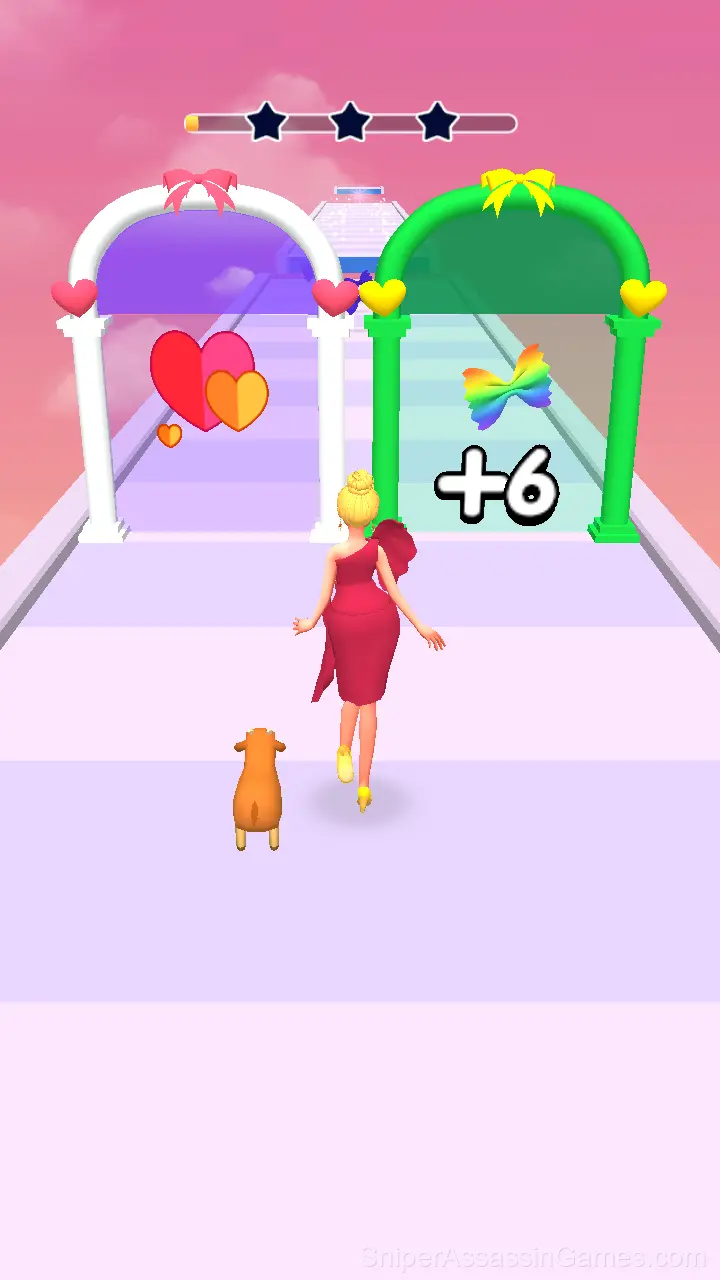Fashion Girl Dancing Dress gameplay screenshot 3