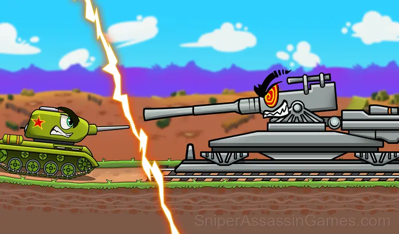 Play Tank War: Tank Battles 2D