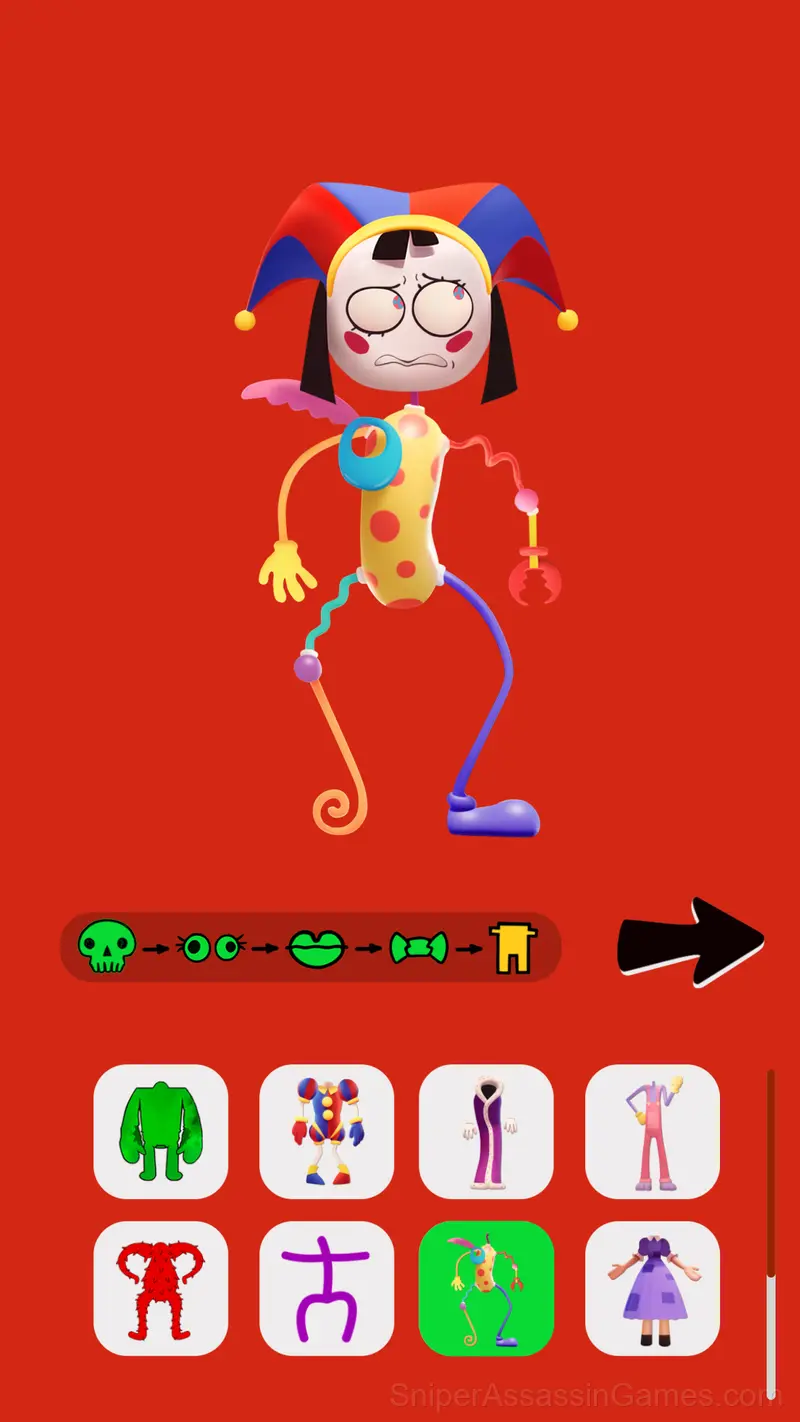 Digital Circus: Create Monster gameplay screenshot 1