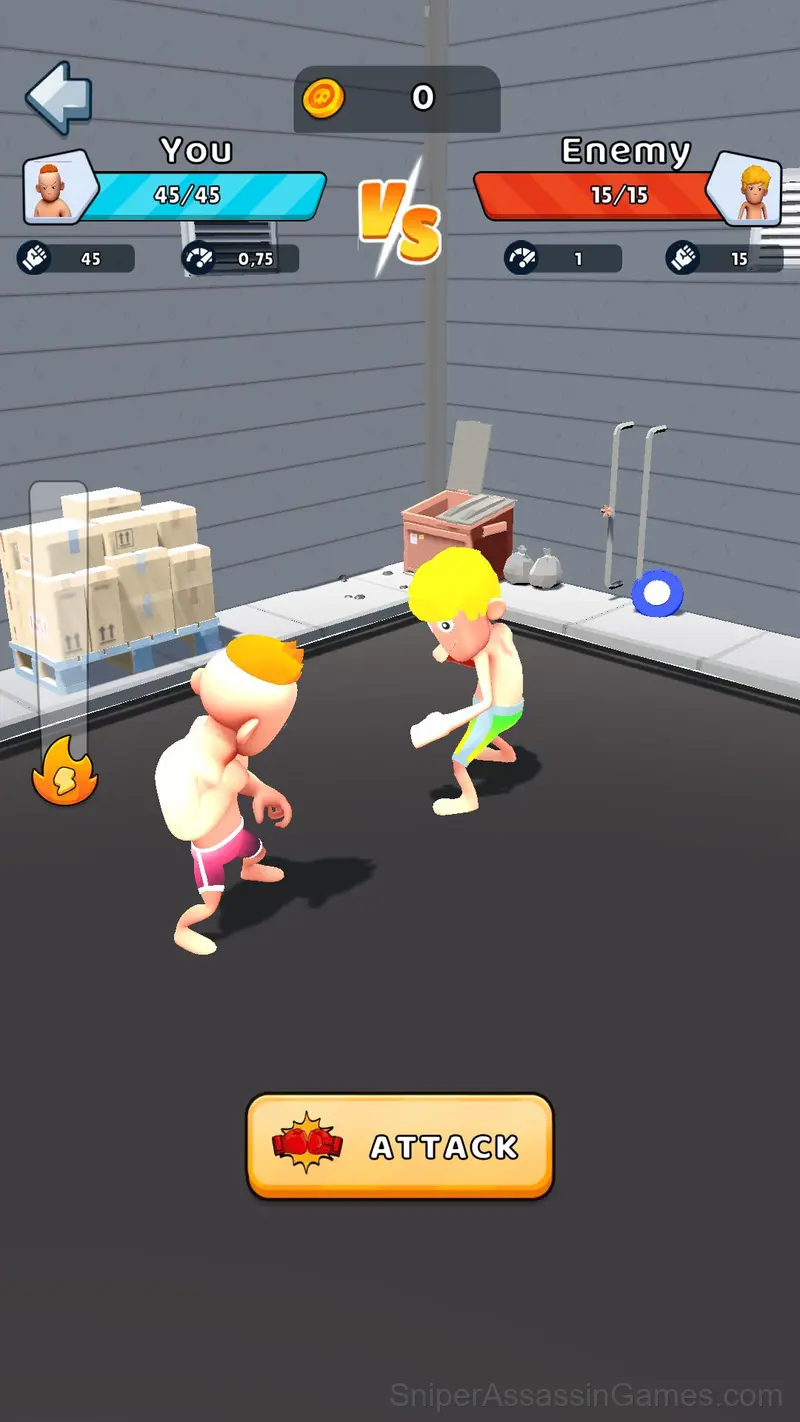 Merge Super Fighter gameplay screenshot 2