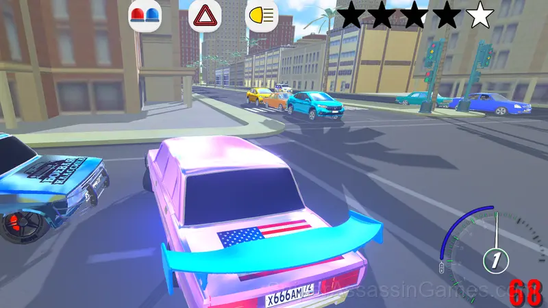 Drift on Cool Cars with Cops 3.2 gameplay screenshot 2