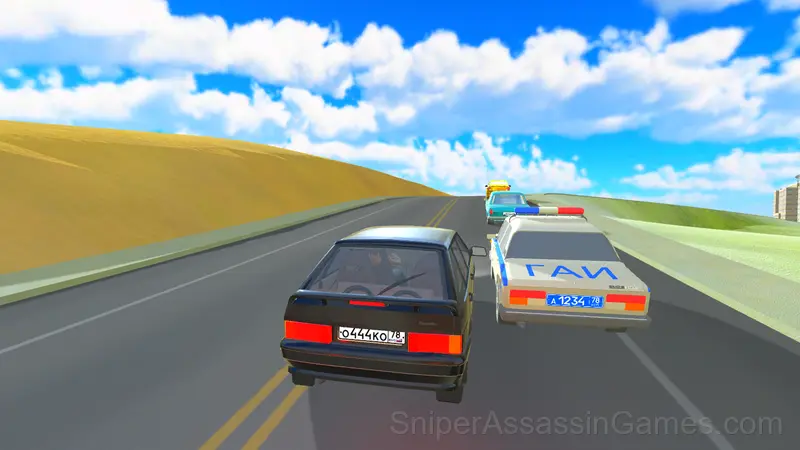Drift on Cool Cars with Cops 3.2 gameplay screenshot 3