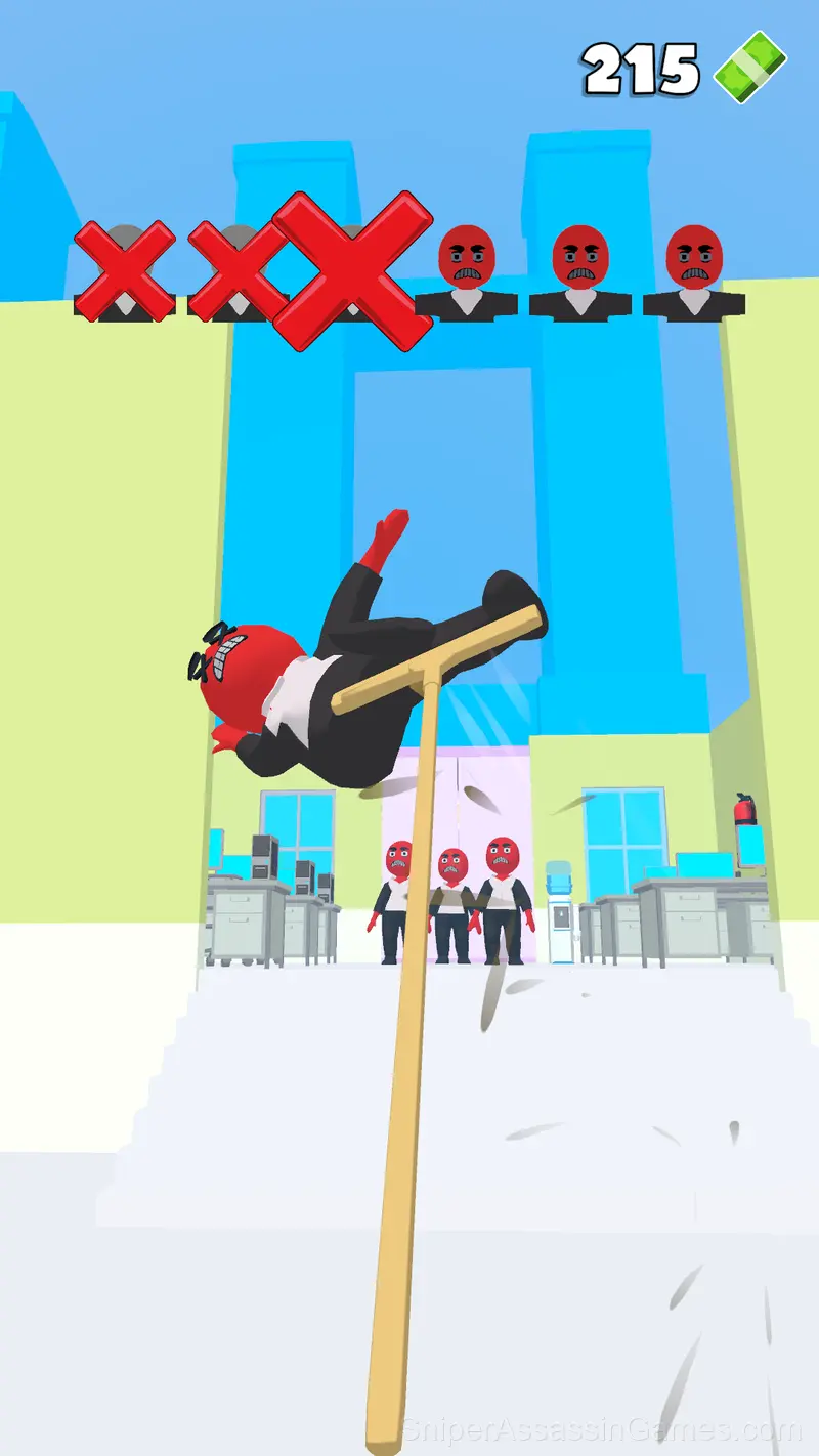 Office fight - Beat everyone with a bat! gameplay screenshot 3