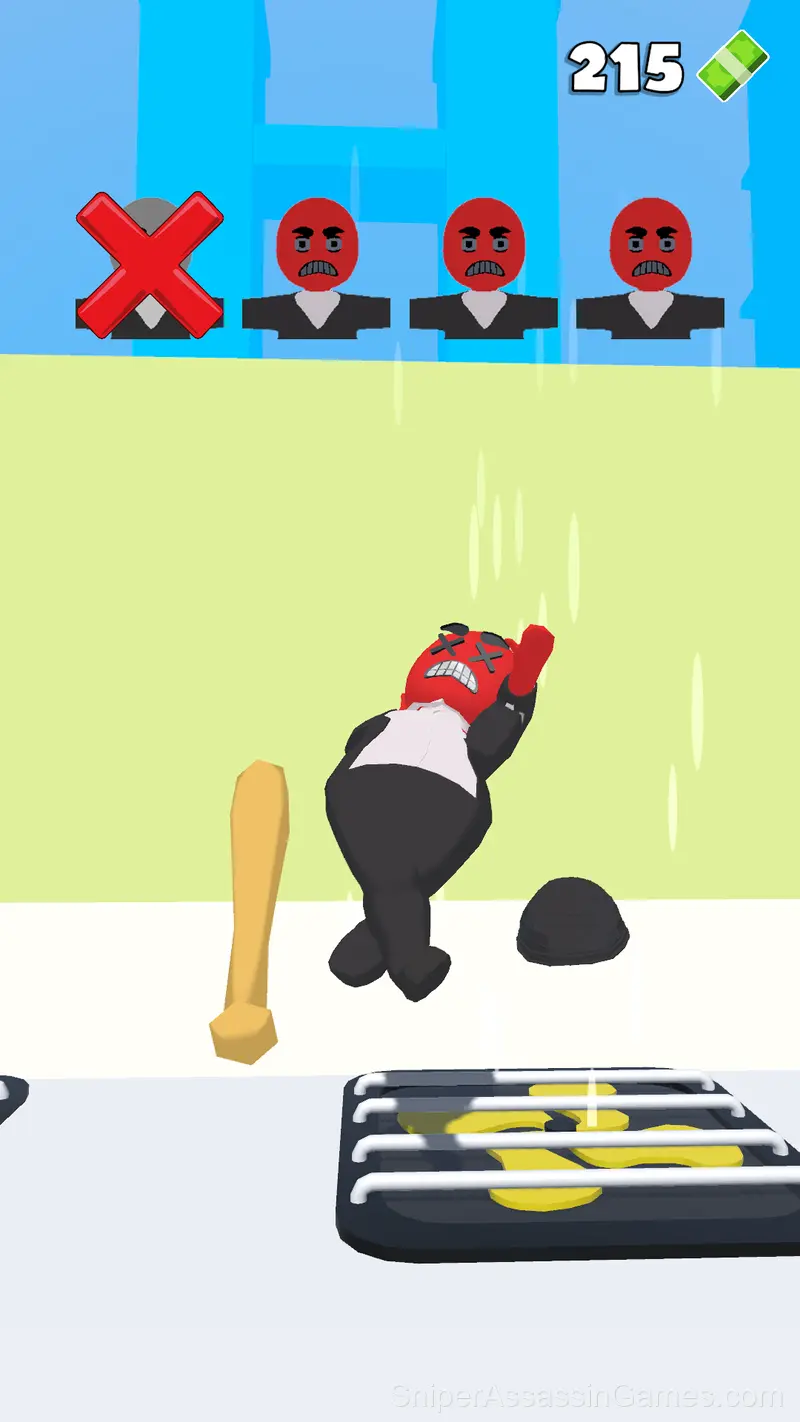 Office fight - Beat everyone with a bat! gameplay screenshot 4