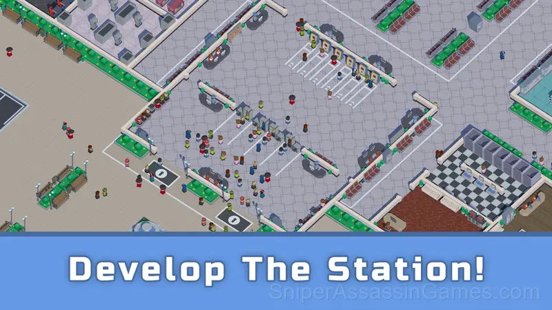Idle Railway Tycoon. Train Empire gameplay screenshot 2