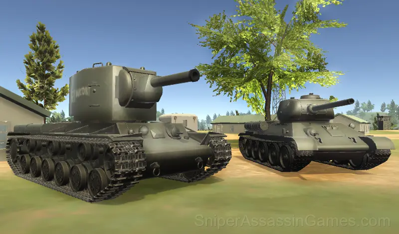 Play World War Two Tanks