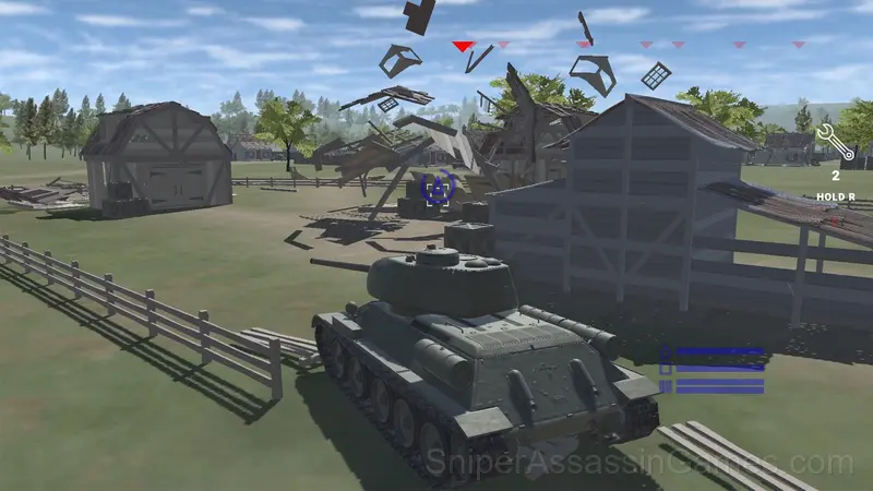 World War Two Tanks gameplay screenshot 1
