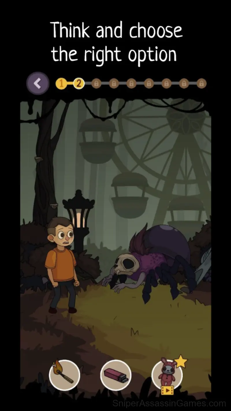 Nightmares of The Chaosville gameplay screenshot 1
