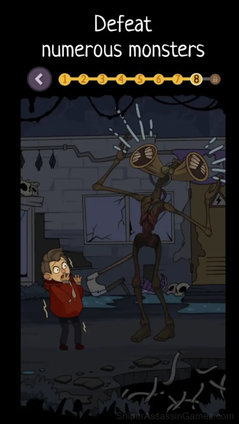 Nightmares of The Chaosville gameplay screenshot 2